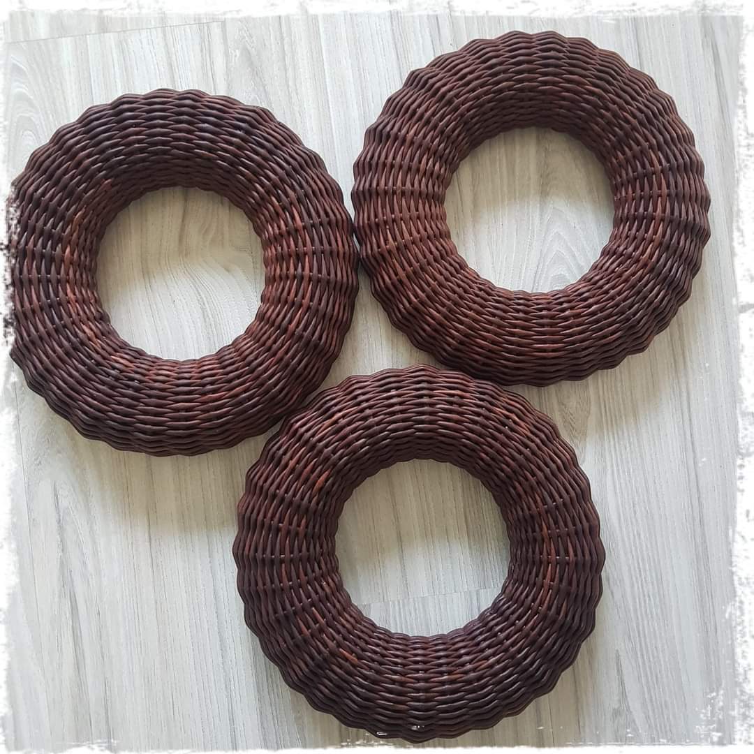 Šablona na pletenie venčeka - 20cm
