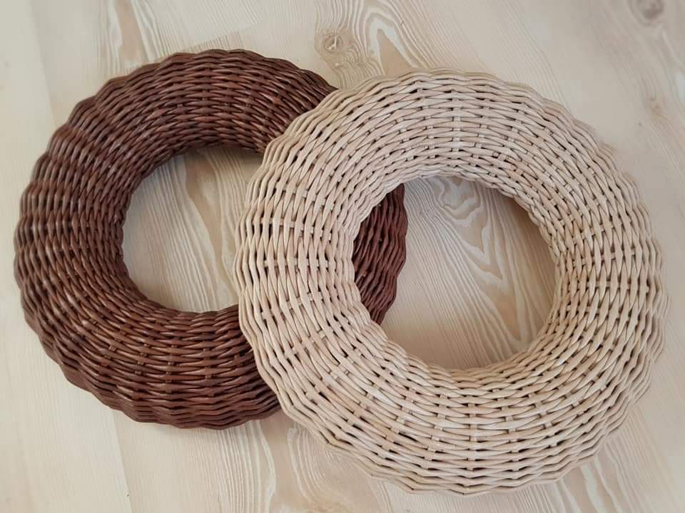 Šablona na pletenie venčeka - 22cm