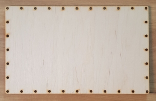 Preglejkové dno na opletanie obdĺžnik 3mm - 40x30cm