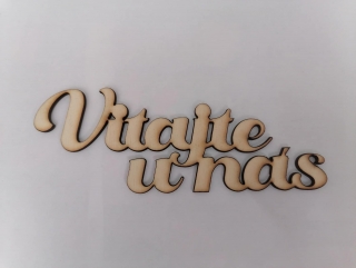 Nápis - Vitajte u nás 14,5x5,5cm 