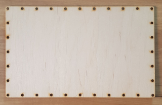 Preglejkové dno na opletanie obdĺžnik 4mm - 35x25cm