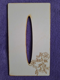 Kapesníkovník s otvorom bez dierok č.58 - 25x13cm