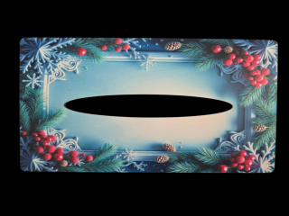 3D kapesníkovník bez dierok UV tlač 3mm - 23,5x12cm - typ42