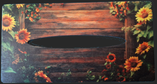 3D kapesníkovník bez dierok UV tlač 3mm - 23,5x12cm - typ44