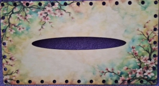 3D kapesníkovník s dierkami  UV tlač 3mm - 24,5x13cm - typ56