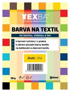 Farba na textil TEXBA -Žltá