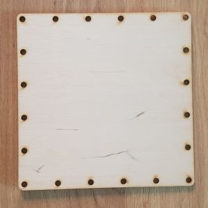 Preglejkové dno na opletanie štvorec 3mm - 16x16cm