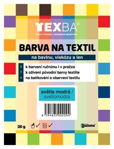 Farba na textil TEXBA -Svetlomodrá