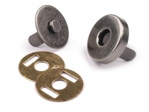 Magnetické zapínanie Ø14 mm - niklové