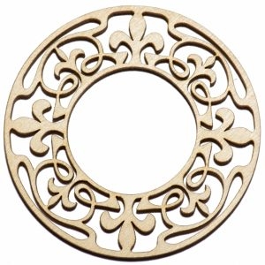 Dekoračný ornament kruh K6