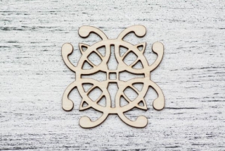 Dekoračný ornament kruh K5