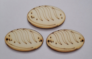 Tabuľka Chlieb1 s dierkami 5x3cm