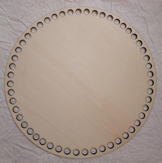 Preglejkový kruh na háčkovanie 4mm - Ø 30cm