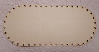 Preglejkový poklop na chlebník oválny 3mm - 33,5x14,5cm ( bez dierok)