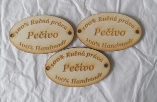 Tabuľka Pečivo 5x3cm