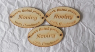 Tabuľka Noviny 5x3cm