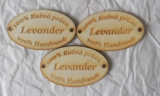 Tabuľka Levander 5x3cm