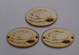 Tabuľka Chlieb2 bez dierok 5x3cm