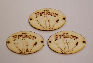 Tabuľka Príbor 5x3cm