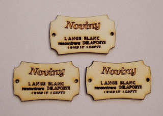 Tabuľka Noviny 5x3cm