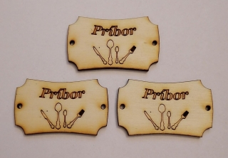 Tabuľka Príbor 5x3cm