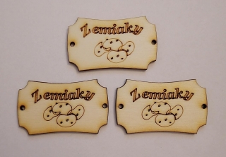 Tabuľka Zemiaky 5x3cm