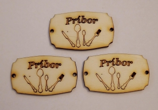 Tabuľka Príbor 5x3cm