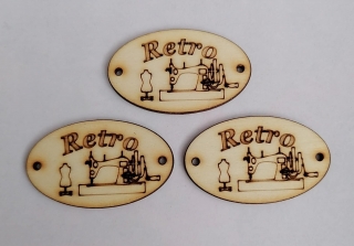 Česká tabuľka 5x3cm - Retro