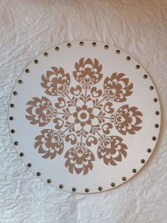 Sololitové dno kruh Ľudový motív5 30cm