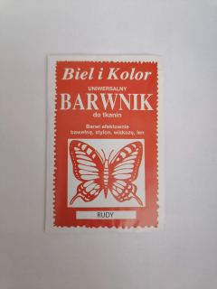 Farba na textil - Sýto červená