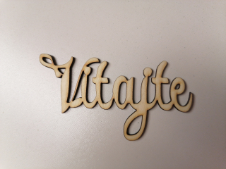 Nápis - Vitajte1 11x6cm 