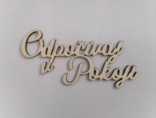 Odpočívaj v pokoji 14 x 7cm