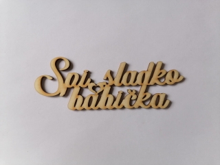Spi sladko 13 x 5cm - babička1