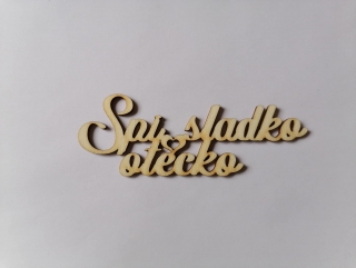 Spi sladko 13 x 5cm - otecko1