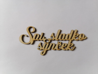 Spi sladko 13 x 5cm - synček1