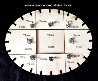 Základné dosky na formu - Tácka elipsa 30cm