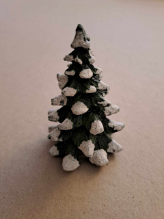 Vianočná dekorácia - stromček polyresin