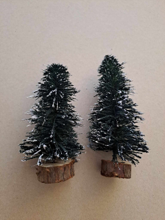 Vianočná dekorácia - stromček 15cm
