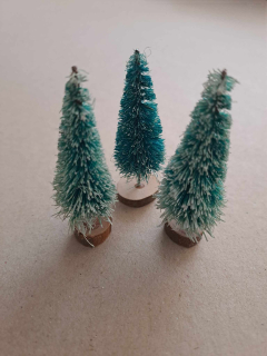Vianočná dekorácia - stromček 6cm