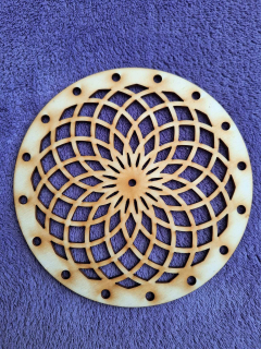 Vypalované dno 15cm 3mm - typ2