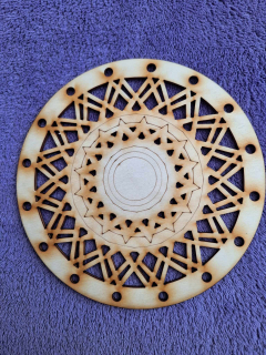 Vypalované dno 15cm 3mm - typ8