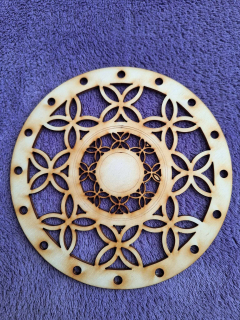 Vypalované dno 15cm 3mm - typ14
