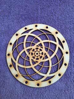 Vypalované dno 15cm 3mm - typ24