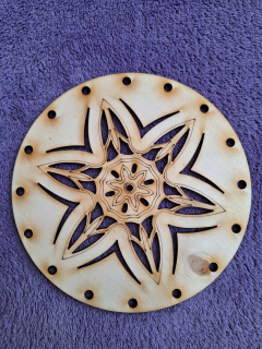 Vypalované dno 15cm 3mm - typ30