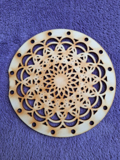 Vypalované dno 16cm 3mm - typ3