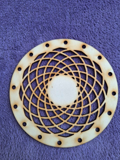 Vypalované dno 16cm 3mm - typ27