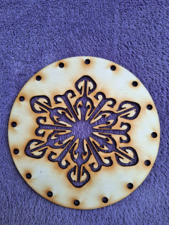Vypalované dno 17cm 3mm - typ7