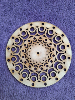 Vypalované dno 21cm 3mm - typ18