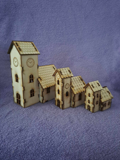 Kostolík 6x4,5cm  - bez osvetlenia