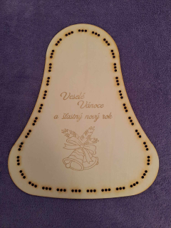 Základ na vrkočový veniec ZVON 32cm č,3